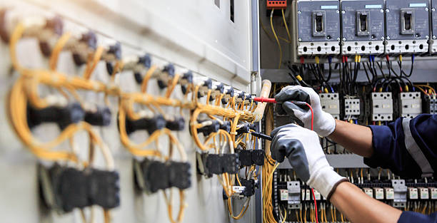 Professional Electrician technician working in Lochmoor Waterway Estates, FL